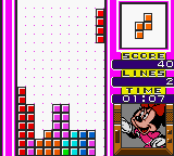 Tetris Adventure: Susume Mickey to Nakamatachi screenshot 3 for GameBoy Color